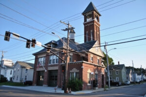  The Pleasant Street Fire Station currently serves Marlborough’s West Side. A new station at Elm Street and Bigelow Street could potentially take over the Pleasant Street station’s service area, officials say.