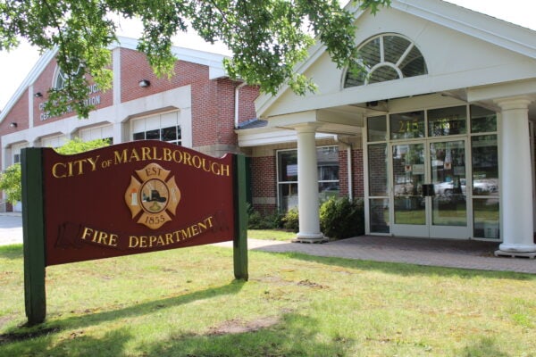 The Marlborough Fire Department Station sits on Maple Street. Photo/Laura Hayes