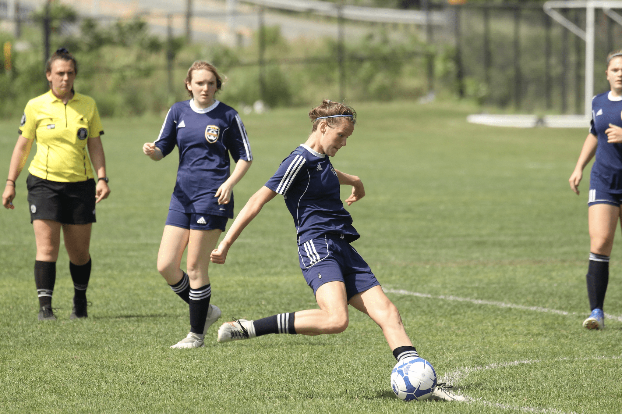 Shrewsbury’s Meghan Dowd takes a shot during a recent game.