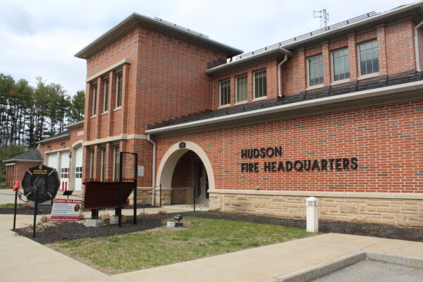 Hudson’s fire station headquarters sit at 296 Cox Street. (Photo/Laura Hayes)