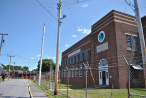 The Hudson Light and Power substation sits at the end of Cherry St.   (Photo/Dakota Antelman)