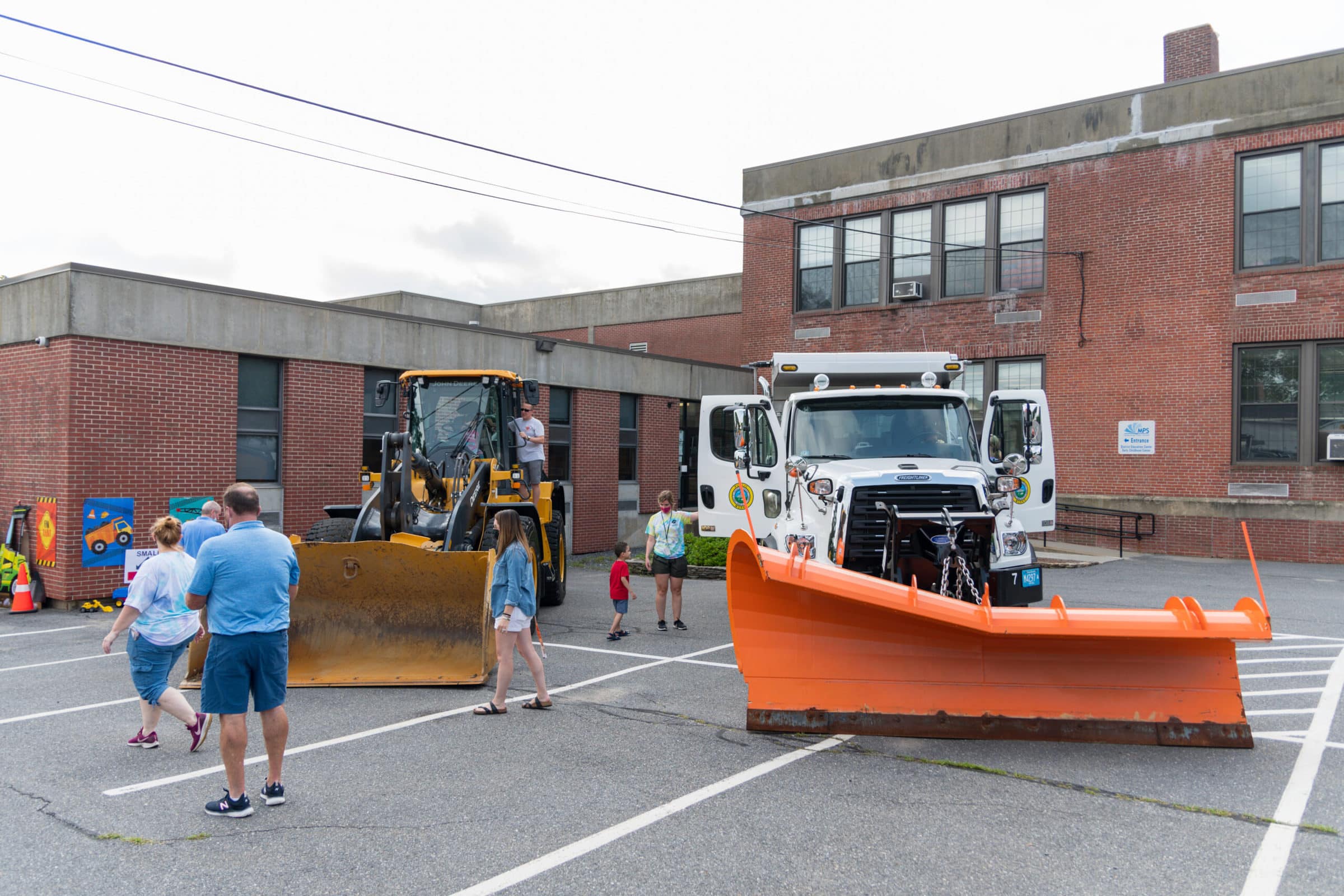 Marlborough’s Early Childhood Center hosts ‘touch-a-truck’ event