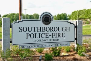 The Southborough Police department will soon have two new portable radios to help improve communication.  (Photo/Dakota Antelman)