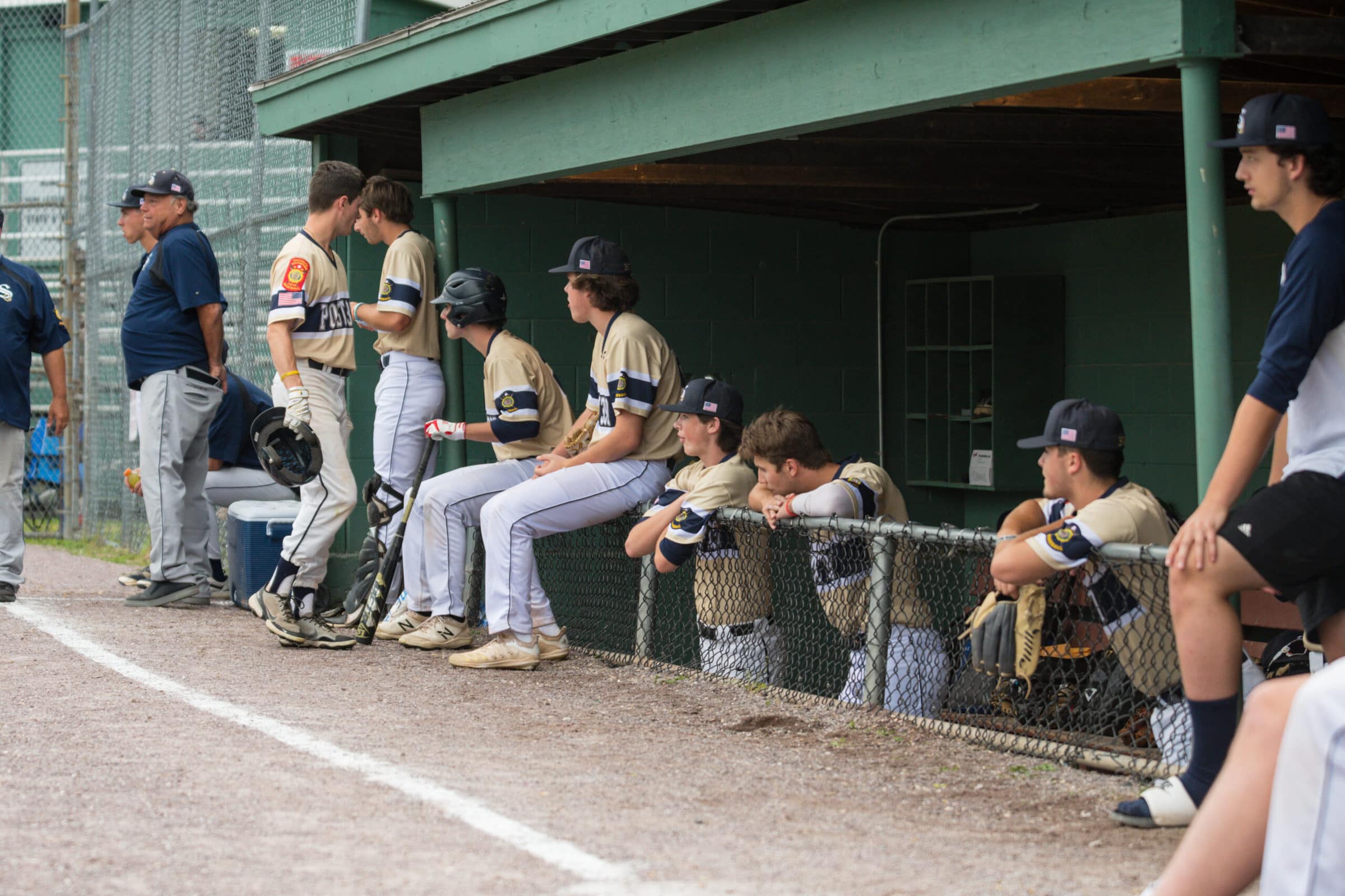 Shrewsbury players look on during their team’s game against Milford. (Photo/Jesse Kucewicz)