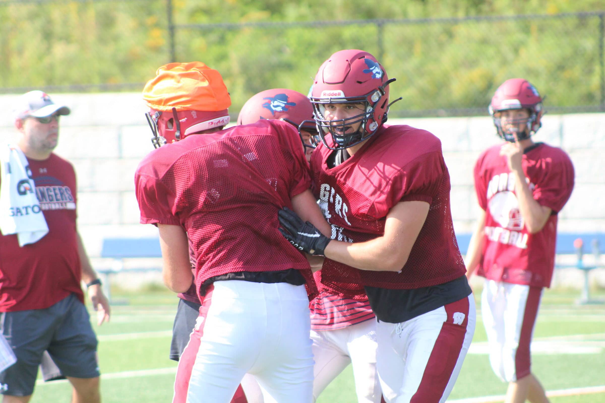 Westborough players practice. (Photo/Laura Hayes)