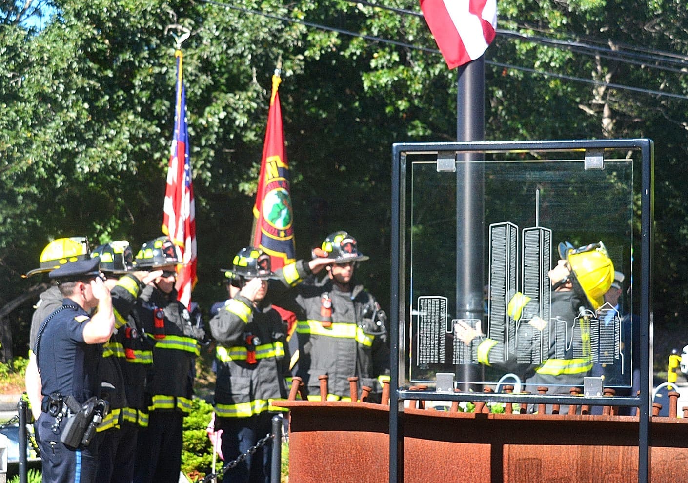 Hudson Fire Department hosts 9/11 20th anniversary tribute 