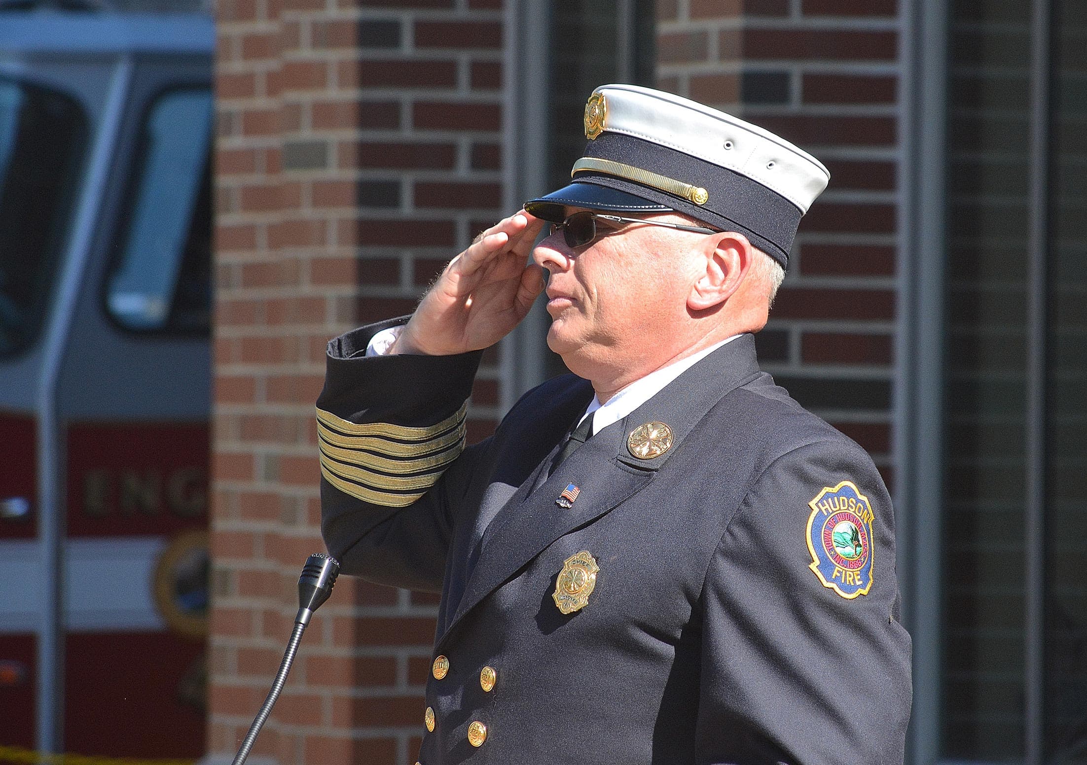 Johannes recognized for career with Hudson Fire Department