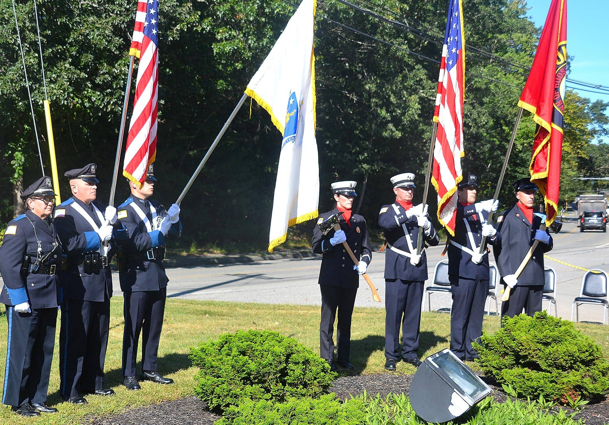 Hudson Fire Department hosts 9/11 20th anniversary tribute 