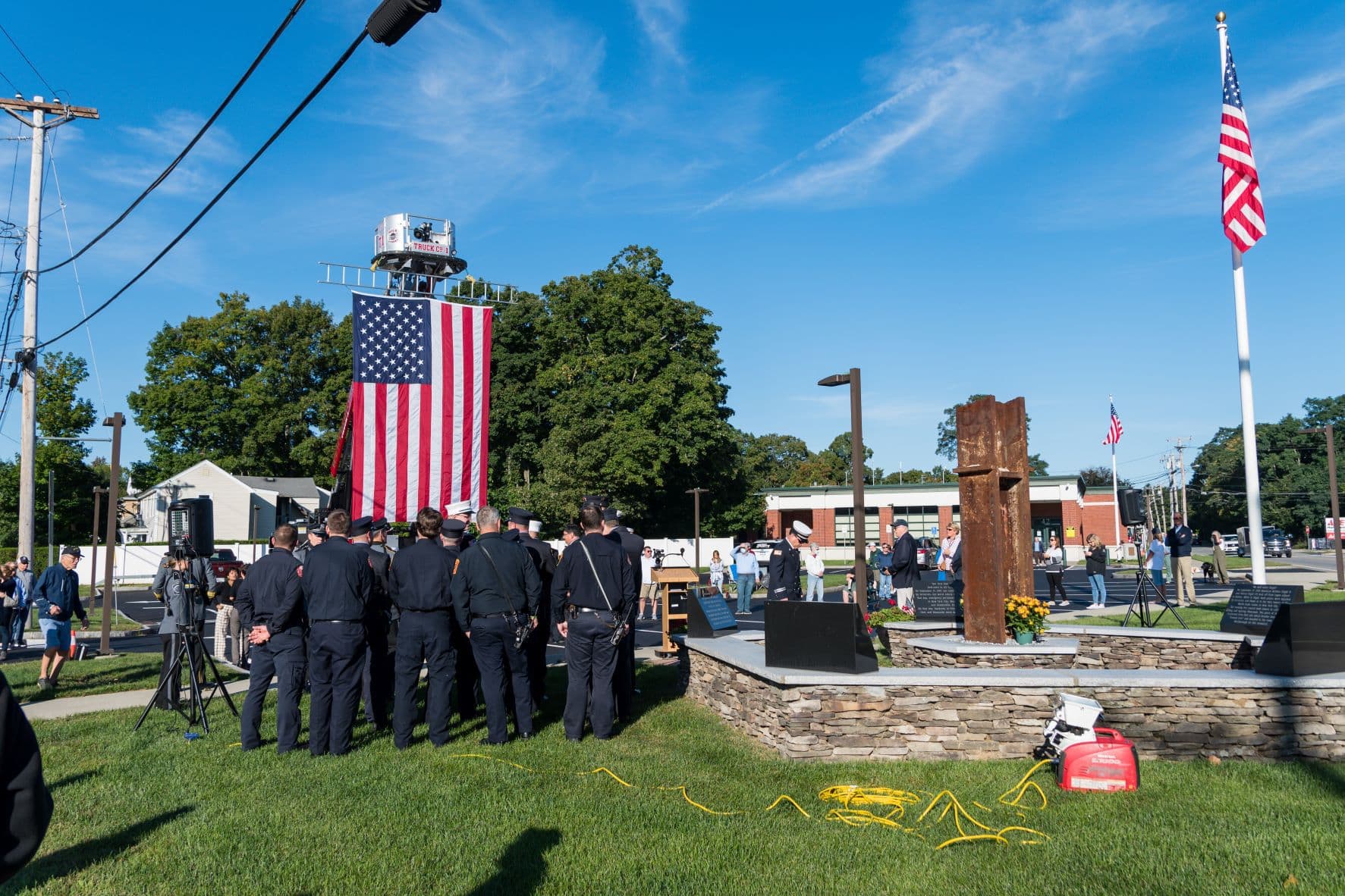Church bells punctuate 9/11 Anniversary ceremony in Westborough