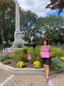 Walking Woman of Westborough covers 1,000 miles!