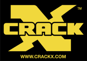 Crack-X logo.