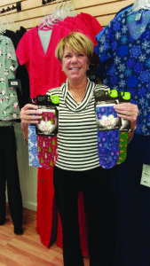 Jackie Taylor is the owner of Scrubs with Style in Northborough.