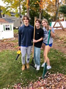 Local students lend a hand to veteran, former Westborough selectman