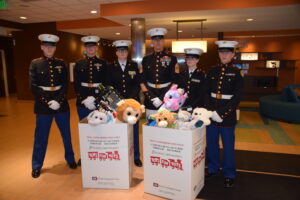 Fairfield Inn and Suites donates toys to Assabet Marine Corps JROTC
