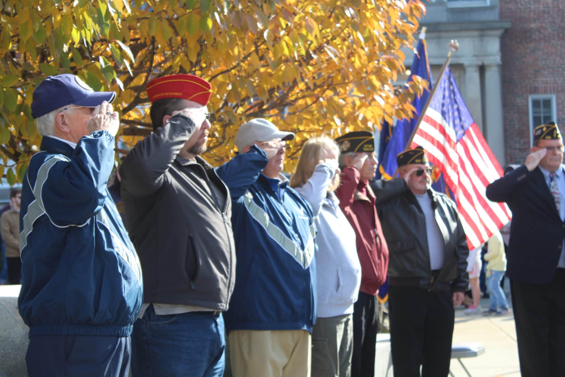 Shrewsbury thanks its veterans at Veterans Day event