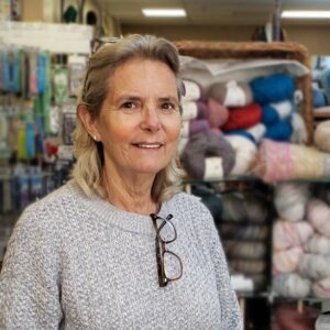 Ande Lockwood is the owner of Craftworks gift and yarn shop. (Photo/submitted)