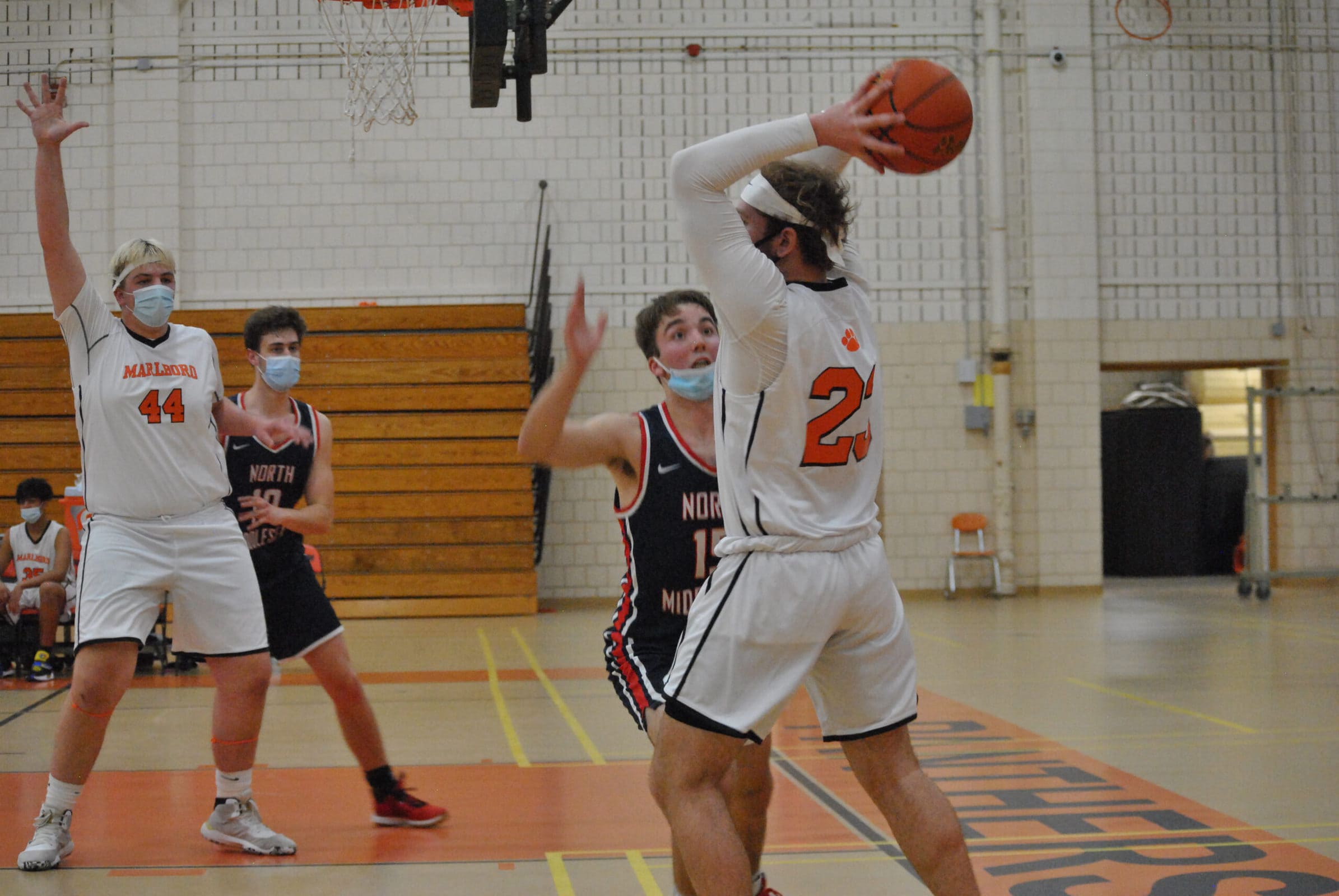 Marlborough boys basketball holds off North Middlesex to win home opener