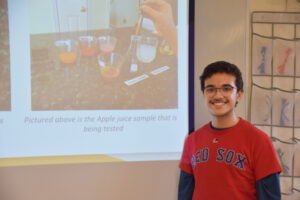 Shrewsbury student’s science fair project earns national recognition