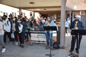 Melican Middle School gives students a musical send-off to the winter break