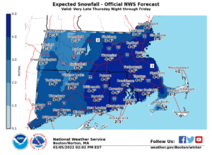 Forecasters offer outlook on possible snow storm on Friday