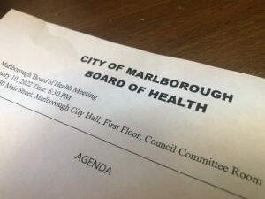 Marlborough Board of Health to discuss possible mask mandate