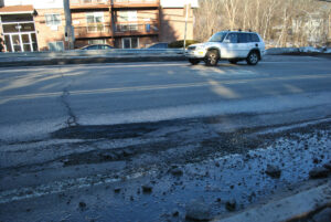 ‘Potholes are everywhere’: DPW crews contend with particularly harsh winter