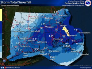 Region picks up unexpected snowfall from winter storm