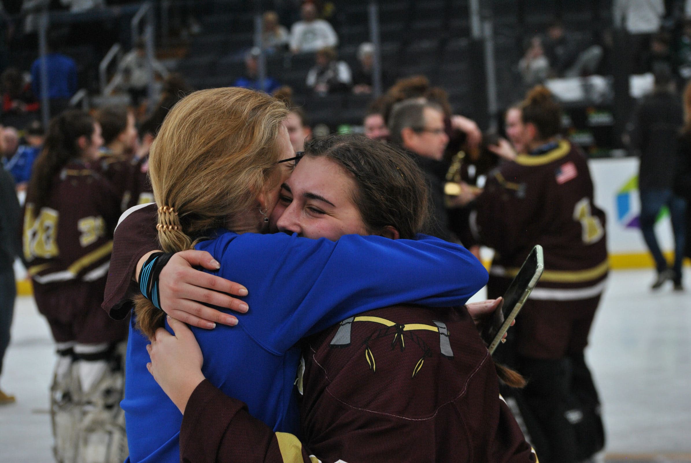 ‘A deal is a deal’: Canton principal honors pregame deal with Algonquin after girls hockey championship 