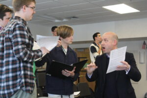 ARHS choirs get visit from Boston Symphony director
