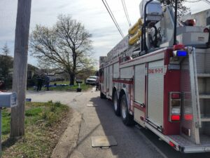 Hudson firefighters battle blaze on River Road