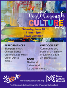 Northborough Cultural Council to host CultureFest