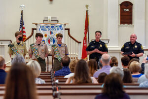 Westborough Troop 100 honors three new Eagle Scouts