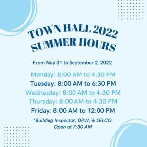 Shrewsbury Town Hall transitions to summer operating hours
