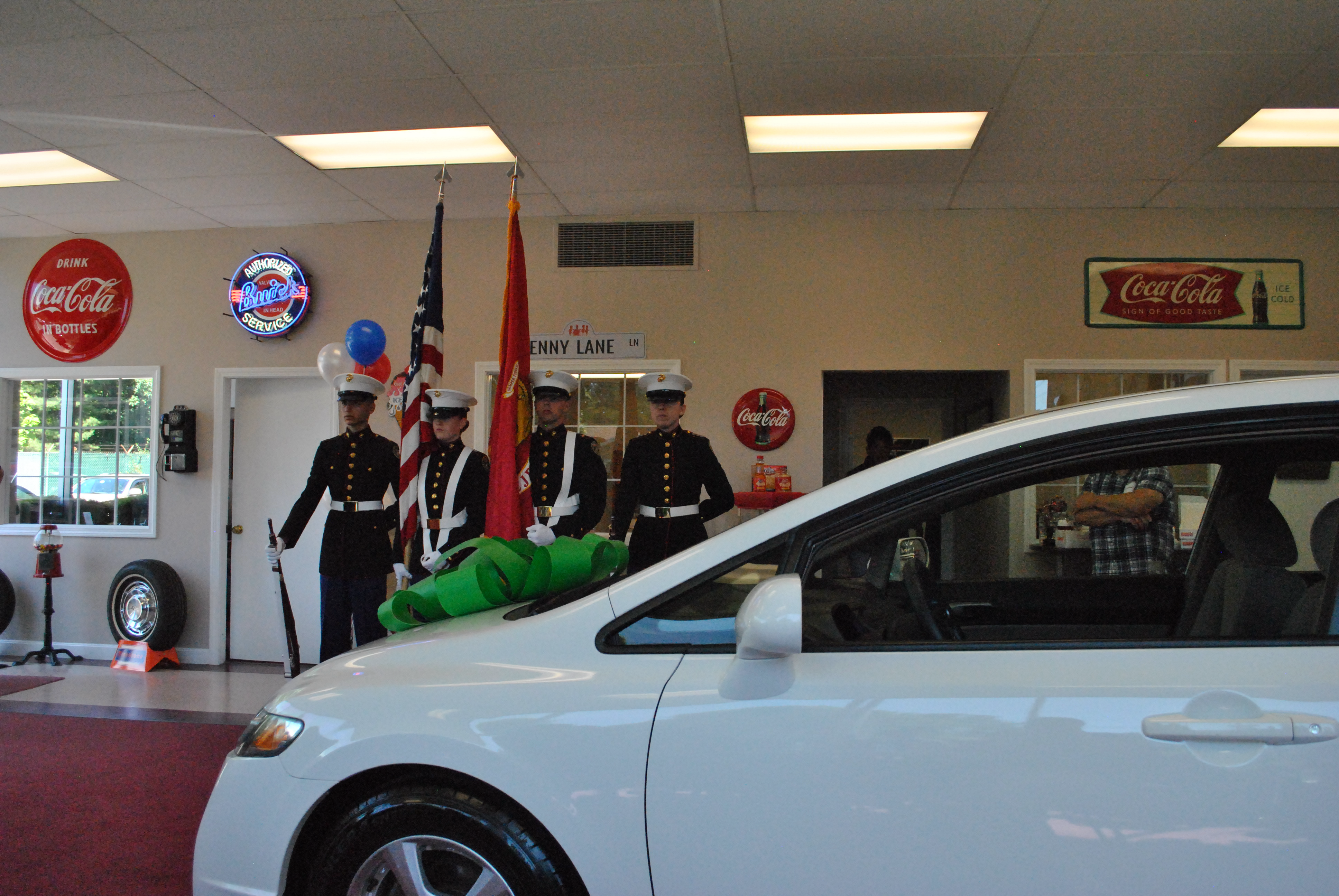 Army reservist receives car donated through Recycled Rides program