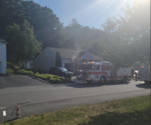 Firefighters respond to house fire in Northborough