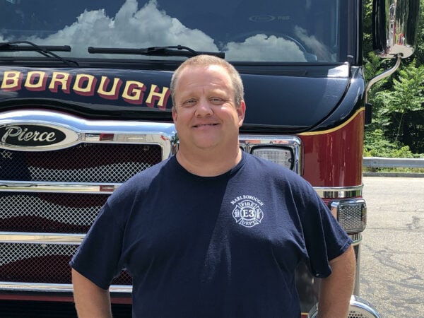 Marlborough firefighter David Gauthier retires