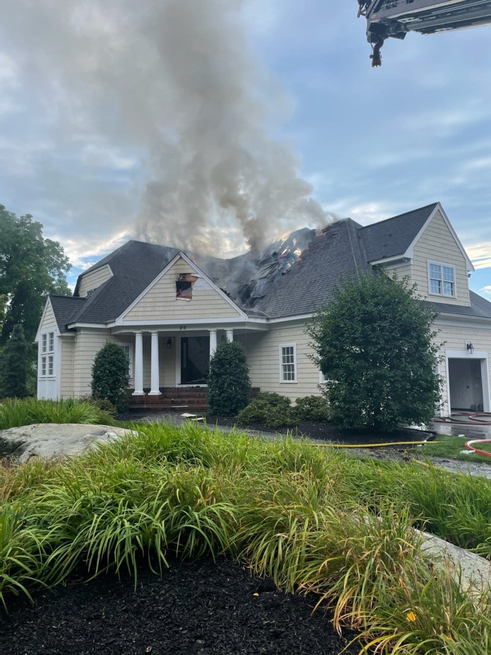 Storm leads to downed wires, fire in Southborough