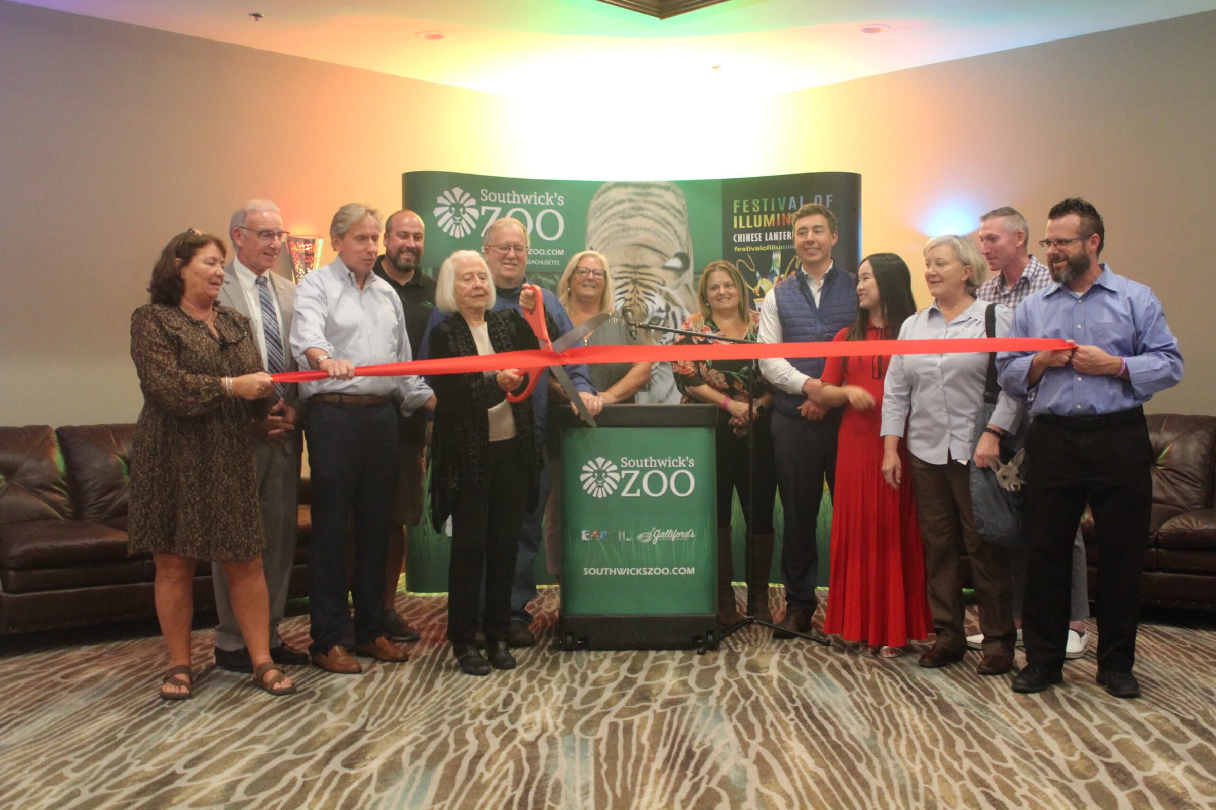 Southwick Zoo opens 2022 Festival of Illumination