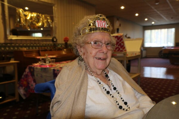 ‘Live each day as it comes:’ Shrewsbury resident celebrates 102 birthday