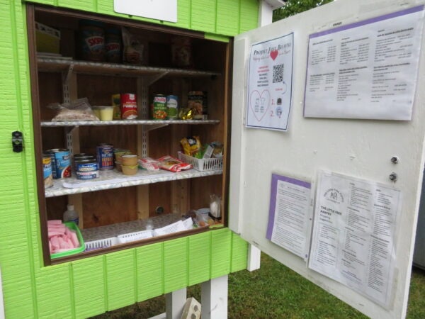 Westborough Little Free Pantry marks one year anniversary