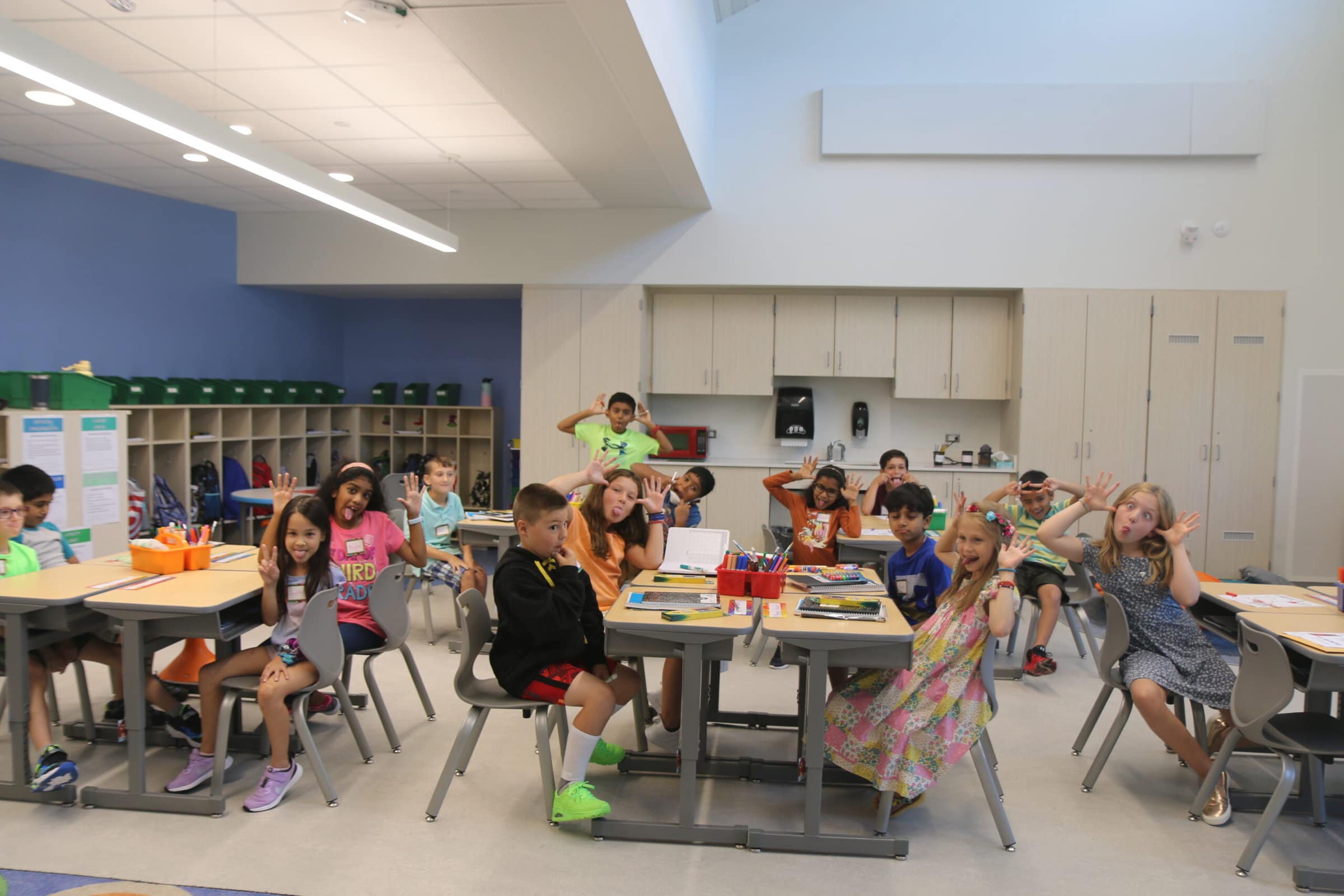 Fales kicks off first full school year in new building