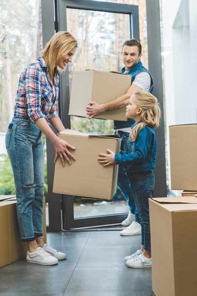 The challenges of moving with children
