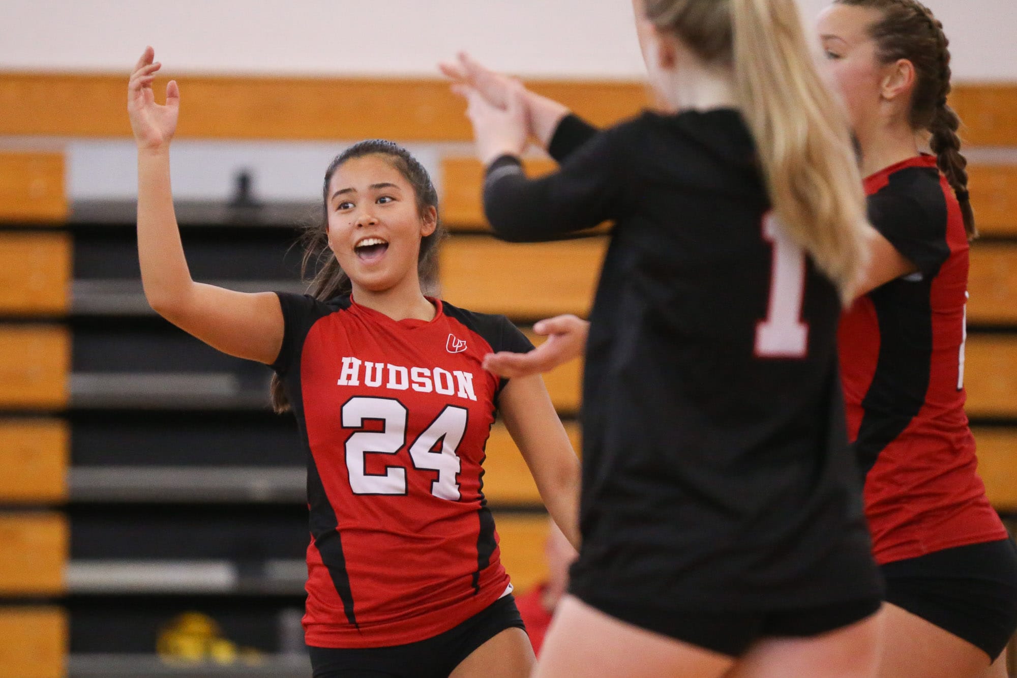 Hudson volleyball wins against Groton-Dunstable