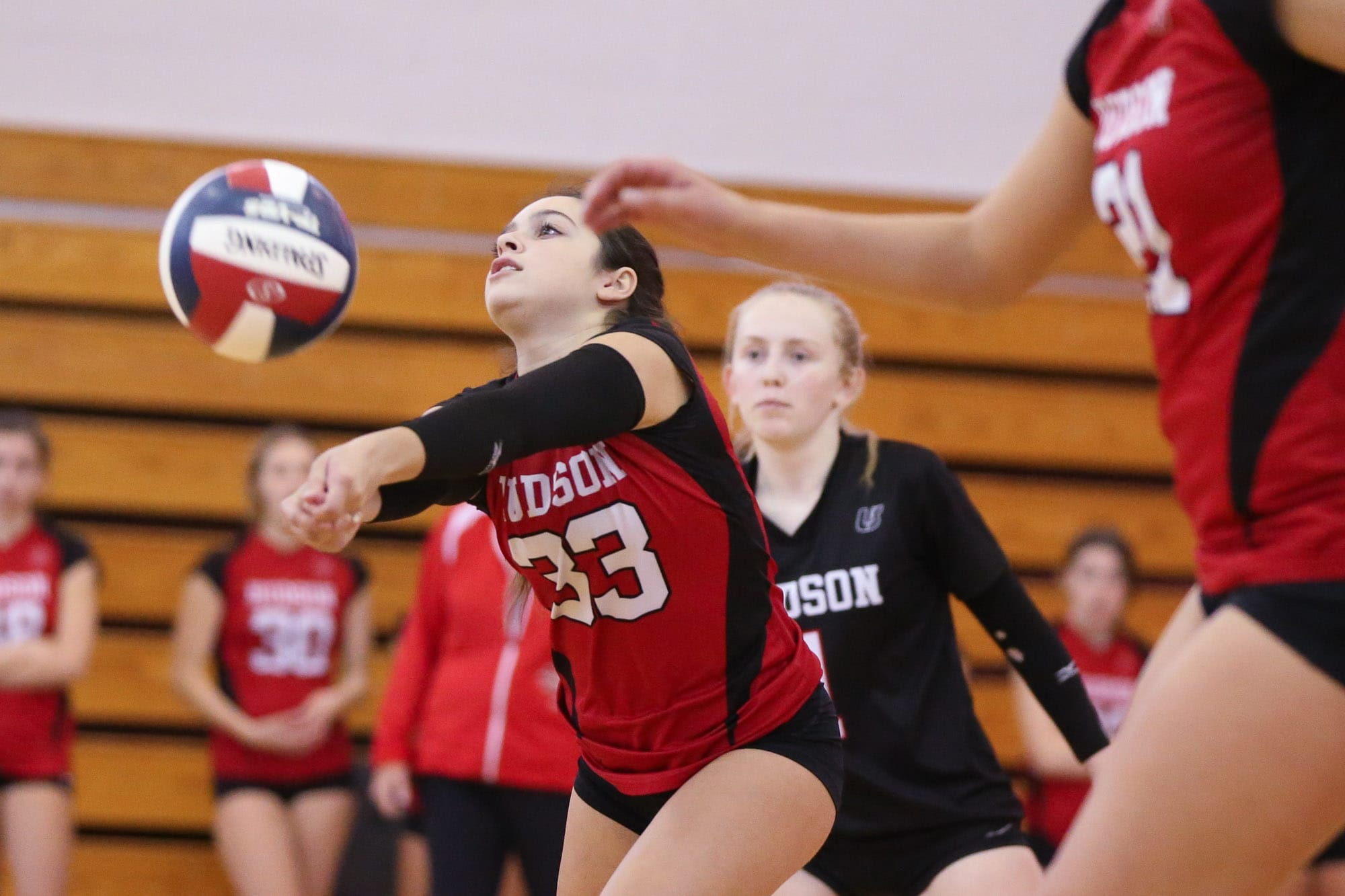 Hudson volleyball wins against Groton-Dunstable