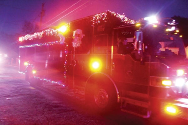 Marlborough’s fire department holds Santa Run