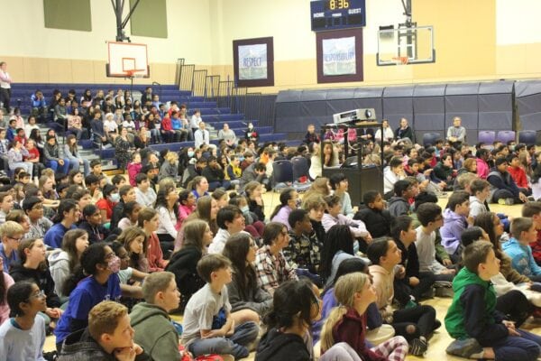 Shrewsbury High School students discuss acceptance, inclusion with middle school students