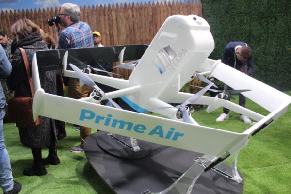 Amazon Unveils Prime Air Drones at Westborough Robotics Facility