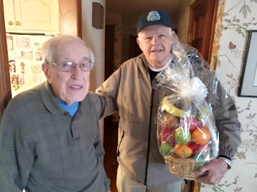 Westborough legion post delivers holiday gift baskets