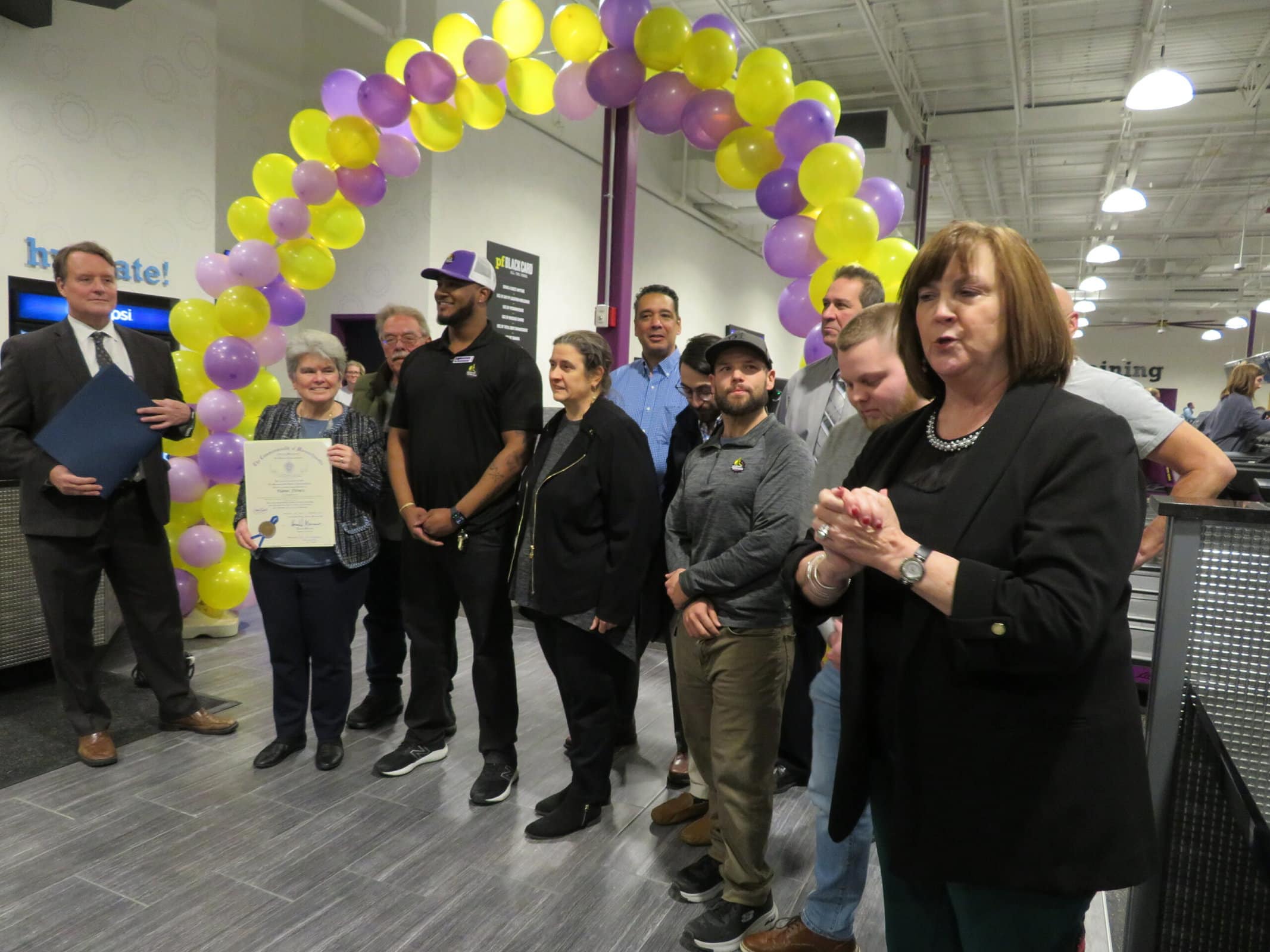 Westborough officials, chamber welcome Planet Fitness to town