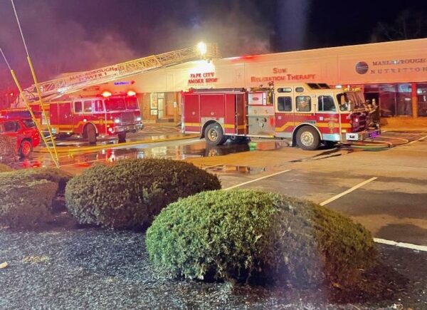 Businesses damaged in Boston Post Road East fire